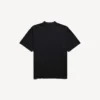 T-shirt homme coupe moyenne « Messy Spray »  en noir