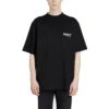 T-shirt homme SS20 à logo, coupe ample, manches courtes, noir 620969TIV521070