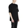 T-shirt homme SS20 à logo, coupe ample, manches courtes, noir 620969TIV521070