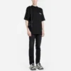 T-shirt homme SS20 à logo, coupe ample, manches courtes, noir 620969TIV521070