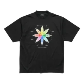 T-shirt « How Do You Feel » coupe moyenne « Black » 764235TQVS31055