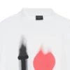 T-shirt « I Love » coupe large « Blanc » 744439TOVH39081