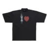 T-shirt « I Love » coupe large « Noir » 744439TOVH39034