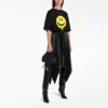 T-shirt imprimé Drip Peace coupe large, collection SS21, noir 641655TKVA11012