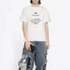 T-shirt imprimé logo FW21 Blanc 661705TKVF19081