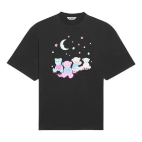 T-shirt imprimé Love Bear SS21 Noir 641532TJVI11000