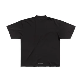 T-shirt « Je t&rsquo;aime » coupe large « Noir » 744439TOVM79070