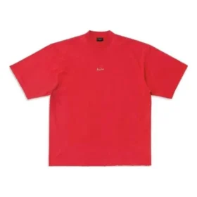 T-shirt « Je t&rsquo;aime » coupe large « Rouge » 744439TOVM75871