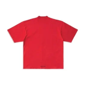 T-shirt « Je t&rsquo;aime » coupe large « Rouge » 744439TOVM75871