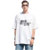 T-shirt à l&rsquo;icône BB Icon dessinée à la main, coupe moyenne « Blanc Noir » 612966TNVN49040