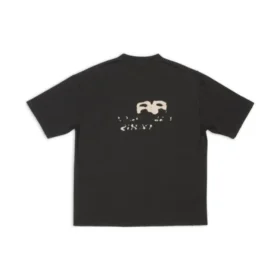 T-shirt à l&rsquo;icône BB Icon dessinée à la main, coupe moyenne « Noir » 612966TNVN41059