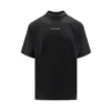 T-shirt à logo « Black White » 764235TQVN11083