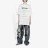 T-shirt à logo carré « FW21 Dry Cleaning » 651795TKVF89085
