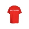 T-shirt à logo, coupe classique « Bright Red » 612965TMVF43168