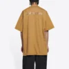 T-shirt à logo, coupe moyenne « Beige » 612966TLVB39504
