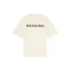 T-shirt à logo, coupe moyenne « Beige » 612966TMVF49069