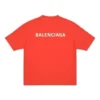T-shirt à logo coupe moyenne « Bright Red » 612966TMVF43168