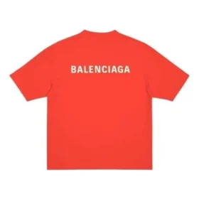T-shirt à logo coupe moyenne « Bright Red » 612966TMVF43168