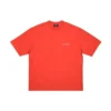 T-shirt à logo coupe moyenne « Bright Red » 612966TMVF43168