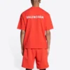 T-shirt à logo coupe moyenne « Bright Red » 612966TMVF43168