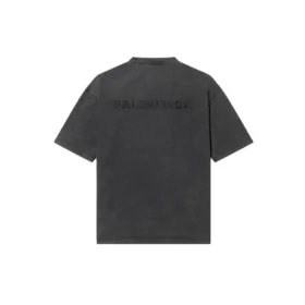 T-shirt à logo, coupe moyenne « Gris » 612966TLVB91146
