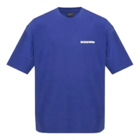 T-shirt à logo, coupe moyenne « Indigo » 612966TLVB34388