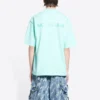 T-shirt à logo, coupe moyenne « Mint Tint » 612966TLVB93062