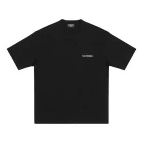 T-shirt à logo, coupe moyenne « Noir » 612966TMVF41070