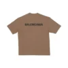 T-shirt à logo coupe moyenne « Tan » 612966TMVF47761