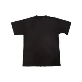 T-shirt à logo flou « Black Blue » 661705TKVD51070