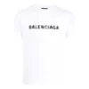 T-shirt à logo flou « Blanc Noir » 661705TKVD59040