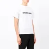 T-shirt à logo flou « Blanc Noir » 661705TKVD59040
