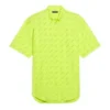 T-shirt à logo intégral « Jaune fluo » 534332TILX67110