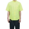 T-shirt à logo intégral « Jaune fluo » 534332TILX67110