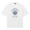 T-shirt à logo Varsity, coupe moyenne « Blanc » 612966TLV891375
