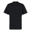 T-shirt long à ourlet arrière, coupe carrée « Noir » 681045TLVH91070