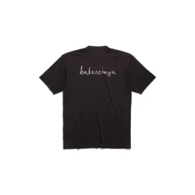 T-shirt Lovey coupe large « Noir » 641675TQVV89034