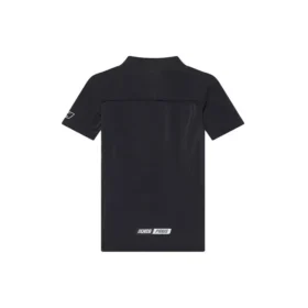 T-shirt à manches courtes ajusté avec imprimé alphabétique du logo FW21, noir 6617524B0B11077