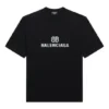 T-shirt à manches courtes ample Mosaic Logo BB Alphabet noir 612965TKVI71070