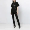T-shirt à manches courtes ample Mosaic Logo BB Alphabet noir 612965TKVI71070
