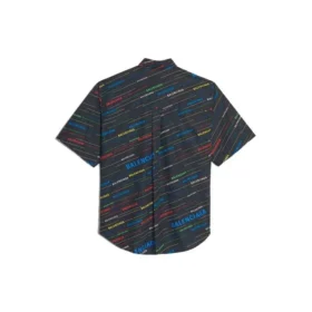 T-shirt à manches courtes avec imprimé logo « Black » 556869TDL542771