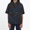 T-shirt à manches courtes avec imprimé logo « Black » 556869TDL542771