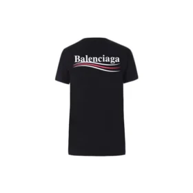 T-shirt à manches courtes avec logo alphabétique imprimé, noir 612964TIV521070