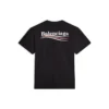 T-shirt à manches courtes avec logo de Political Campaign « Noir » 612964TKVJ11070