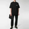 T-shirt à manches courtes avec logo de Political Campaign « Noir » 612964TKVJ11070