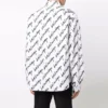 T-shirt à manches courtes avec logo griffonné, coupe ample « Blanc » 662983TLLJ49040