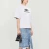 T-shirt à manches courtes avec logo, gris 583098TFV652569