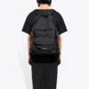 T-shirt à manches courtes avec logo imprimé « Noir » 612965TJVI32771