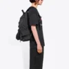 T-shirt à manches courtes avec logo imprimé « Noir » 612965TJVI32771