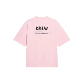 T-shirt à manches courtes avec logo imprimé, rose/rouge 620941TIVG91900 T-shirt à manches courtes avec logo imprimé, rose/rouge 620941TIVG91900